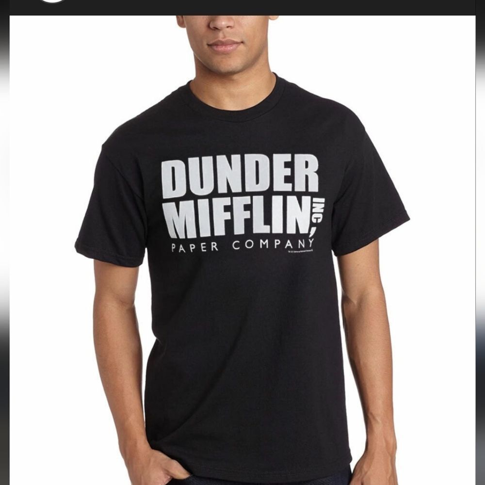 Black Short Sleeve T-Shirt for Men